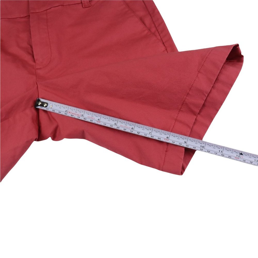 J Crew Men's shorts cotton , red, size  6, new with tags - Picture 8 of 9